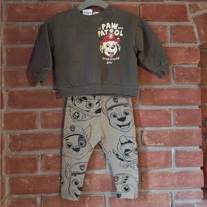 Zara Paw Patrol Kids Sweatshirt and Pants Set